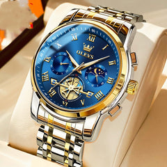 Luminous Non-mechanical Men's Multifunctional Waterproof Quartz Watch Shopping