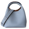 Image of Versatile Handheld Women's Crossbody Shoulder Color Block Bucket Bag Shopping