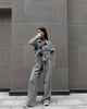 Image of Loose And Comfortable Double-layer Crepe Pajamas Two-piece Set Ladies' Homewear Shopping