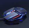 Image of Silent mute computer notebook wired gaming mouse Shopping