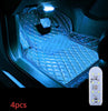 Image of Touch-sensitive Usb Charging Atmosphere Lamp In Car Shopping