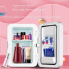 Image of Mini Makeup Fridge Portable Cosmetic Refrigerator Cooler and Warmer Freezer for Perfume Beauty Skincare Products Shopping