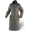 Image of Men's Contrast Collar Woolen Long Coat Shopping