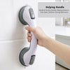 Image of Power Shower Grip Handle Bathroom Suction Grab Bar Safety Rail Tub Bath Vacuum Shopping