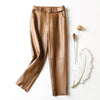 Image of High-waisted leather pants Shopping