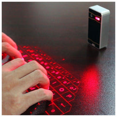 Bluetooth Wireless Laser Keyboard Shopping