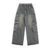 Image of Multi-Pocket Workwear Jeans For Men Shopping