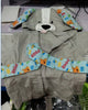 Image of Cartoon Cute Animal Modeling Baby Bath Towels Baby Bathrobes Cotton Children's Bathrobes Baby Hooded Shopping