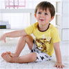 Image of Cartoon Clothing Baby Boy Summer Clothes T-shirt Baby Girl Casual Clothing Sets Shopping