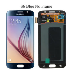 Image of Mobile phone display inside and outside