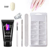 Image of Painless Extension Gel Nail Art Without Paper Holder Quick Model Painless Crystal Gel Set Shopping111