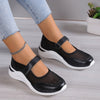 Image of Women's Casual Thick Bottom Breathable Velcro Women's Mesh Surface Shoes Shopping