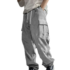 Men's Corduroy Multi-pocket Cargo Pants