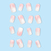 Image of Sweet Style Jelly Powder Gradient Nail Stickers Shopping