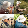 Image of GearTOP Fishing Hat UPF 50  Wide Brim Sun Hat For Men And Women, Mens Bucket Hats With UV Protection For Hiking Beach Hats Shopping