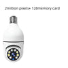 Image of WiFi CAMERA 1080P Bulb 4X Zoom Camera E27 Home 5GWiFi Alarm Monitor Shopping