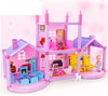 Image of House Doll House Villa DIY Assembled House Shopping