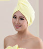 Image of Women's Hair Dryer Cap, Absorbent Dry Hair Towel Shopping