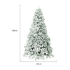 Image of Christmas Tree PVC Artificial Snow Christmas Tree Mall Window Decoration Tree Cedar Christmas Tree Christmas Decoration Supplies Shopping