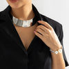 Image of Hip Hop Cool Metal Punk Collar Elegant Necklace Shopping