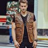 Image of Men's leather vest Shopping