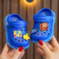 Boy Hole Shoes Baotou Baby Girls Sandals And Slippers Home Shopping