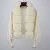 Image of New Autumn Sweater Fox Fur Fur Cardigan Coat For Women Shopping