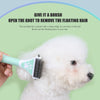 Image of Dog Brush Pet Hair Remover Double Sided Open Knot Comb Dog Dematting Tool Deshedding Dog Brush - Double-Sided Pet Hair Remover For Cats & Dogs - Undercoat Grooming Rake For Shedding Shopping