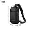 Image of Men's Waterproof Oxford Multifunction Crossbody Bags Anti-theft Shoulder Bags Messenger Sling Chest Bag Pack For Male Sling Shoulder Crossbody Waterproof Anti-theft Chest Bag Backpack Pack USB Shopping111