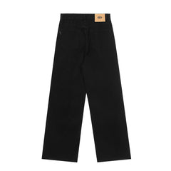 Men's Solid Color Simple Casual Trousers