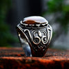 Image of Fashion Vintage Titanium Steel Ring Shopping