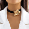 Image of New Plant Velvet Flower Collar For Women Shopping