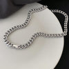 Image of Cuban Link Chain Non-fading Titanium Steel Necklace Shopping