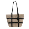 Image of Women's Large Capacity Fashion Shoulder Woven Bag Shopping