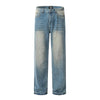 Image of Loose Washed-out Straight-leg Pants Male Shopping