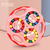 Image of Rotating Magic Bean Cube Magic Bean Cube Toys Portable Double-Sided Ball Rotating Bean 3D Puzzles Education Toy For Kids Double Flip Handheld Puzzle Rings Stress Fidget Spinners Toys Shopping