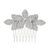 Image of Bridal Hair Comb Hair Popular Rhinestone Korean Headdress Wedding Accessories Shopping