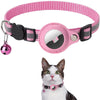 Image of Reflective Collar Waterproof Holder Case For Airtag Air Tag Airtags Protective Cover Cat Dog Kitten Puppy Nylon Collar Shopping