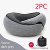 Image of Travel Neck Pillow Non-Deformed Airplane Pillow Travel Neck Cushion Durable U-Shaped Travel Memory Cotton Nap Neck Pillow Shopping