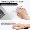 Image of Ergonomic Mouse Wrist Rest Mouse Pads Silicon Gel Non-Slip Streamline Wrist Rest Support Mat Computer Mouse Pad For Office Gaming PC Accessories Shopping