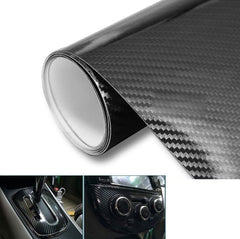 Car Styling Glossy Black 5D Carbon Fiber Vinyl film Car Wrap Shopping