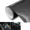 Image of Car Styling Glossy Black 5D Carbon Fiber Vinyl film Car Wrap Shopping