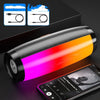 Image of Colorful Lights Bluetooth Speaker High Volume Audio Subwoofer Shopping