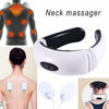 Image of Electric Tens Unit Pulse Neck Massager Magnetic Pulse Therapy Vertebra Relax Shopping111