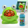 Image of New Cute Cartoon Animals Shape Creative Frog Automatic Bubble Machine Gun Shopping