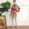 Image of Temperament Long-sleeved Waist Closure Shirt Skirt Women Shopping