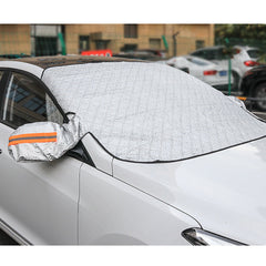 4 Layers Magnetic Car Windscreen Cover Winter Ice Frost Snow Protector Sunshade Shopping