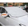 Image of 4 Layers Magnetic Car Windscreen Cover Winter Ice Frost Snow Protector Sunshade Shopping