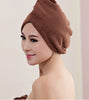 Image of Women's Hair Dryer Cap, Absorbent Dry Hair Towel Shopping