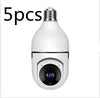 Image of WiFi CAMERA 1080P Bulb 4X Zoom Camera E27 Home 5GWiFi Alarm Monitor Shopping